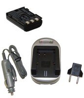 Canon {COMBO} NB 2L NB 2LH BP 2L12 BP 2L14 Compatible Li Ion Battery VALUE PACK with {Charger with foldable A C plug}