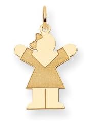 Genuine IceCarats Designer Jewelry Gift 14K Kid Charm