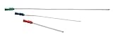Medline Male/Universal Clear Vinyl Intermittent Self Catheter - 14Fr, 16" Length - Qty of 30