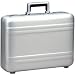 Zero Halliburton P5-SI Premier Aluminum Attache Case Silver - Silver