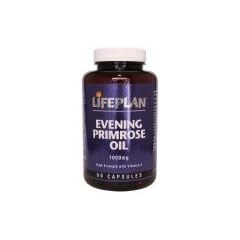 Lifeplan Evening Primrose Oil / Nachtkerzen�l 1000mg mit Vitamin E 90 Kapseln