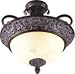 Apollo 3-Light Semi-Flush Mount