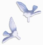 Dove Cake Decorating Figures - 12ct