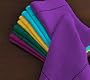 Hemstitch Dinner Napkins Purple 1 Dozen