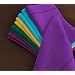 Hemstitch Dinner Napkins Purple 1 Dozen