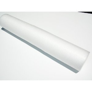 Foam Roller Full Round 6 x 36 White Made in U.S.A.