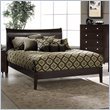Hillsdale Tiburon Bentwood Wood Platform Bed 5 Piece Bedroom Set in Espress ....