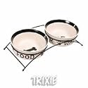 Ceramic Painted Bowls with Stand Ceramic Bowls & stand (25cm)