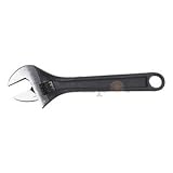 Westward 1NYB1 Adjustable Wrench, 15/16 Jaw Cap, 6 In L