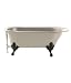 Kohler K-710-A-FD Iron Works Historic Bath- Almond Back
