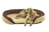 Van Winkles Beds Reversible Bolster Bed Extra Small 15x25x6 Wine