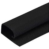 21uGzKq%2Bp5L. SL160  Master Caster Company Products   Cord Away Channel, Self Adhesive, 2 3/8x48x15/16, Black   Sold as 1 EA   Wire channel mounts vertically or horizontally on furniture, baseboards and walls to keep tangled wires and cables hidden. Nonlocking J style is designed for larger or multiple cords. Position using self adhesive backing. Use for office equipment, computer components, entertainment systems, lighting fixtures and more to keep office and home areas neater, safer and more efficient. Channel