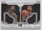 2003-04 Upper Deck Finite Elements Jerseys #FS13 - David Robinson Tim Duncan