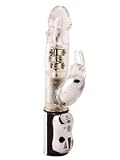 7th Heaven Platinum Beaded Rabbit - Pearl Vibrator