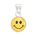Sterling Silver Smiley Face Pendant