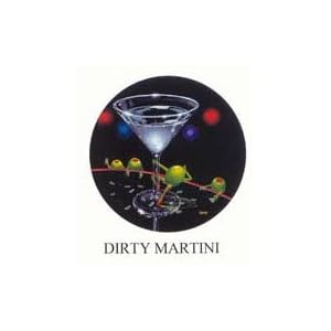 Dirty Martini Michael Godard Neon Clock (red) by