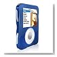 プレアデス iSkin Duo for iPod Nano 3G BlueDUON3G-BE