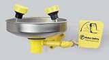 Fisher Safety Wall-Mounted Eye/Facewashes; Stainless-steel Bowl