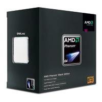 AMD Phenom X4 9950 Black Edition. 125W Power, Socket AM2+, 4MB Cache, 2600 MHz.