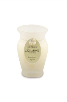 Lemongrass & Bergamot by Aromazone for Unisex - 1 Pc Small Vase