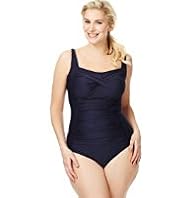 Plus Ruched Padded Swimsuit