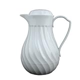 Swirl Beverage Server Insulated 42 oz. White
