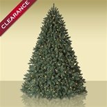 On Clearance! 4.5 Fraser Fir Artificial Christmas Trees Lit with Multi Colored Lights PLUS eligible for Free Shipping!