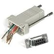 Cables To Go 02945 RJ45/DB9 Male Modular Adapter (Gray)