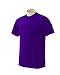 Personalized custom embroidered baseball design on t-shirt, youth medium 10-12, purple