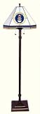 US Air Force Floor Lamp with cast body and Tiffany shade
