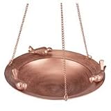 HANGING BIRDBATH COPPER FINISH