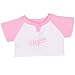 Build-A-Bear Workshop Los Angeles Dodgers Pink Raglan Tee