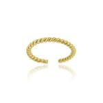 Eleganter Zehenring aus 24 Karat Gold...