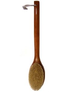 Swissco Birch Wood Bath Brush Boar Bristle 16