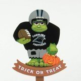 SC Sports Carolina Panthers Halloween Yard Stake - Carolina Panthers Set of 2