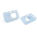 Canon PowerShot SD700 Silicone Skin Case - Plus Free Accessory - (Frosty Blue)