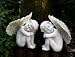 Pack Of 2 Cherub Ornaments