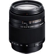 Sony SAL18250 Alpha DT 18-250mm f/3.5-6.3 High Magnification Zoom Lens w/Lens Hood