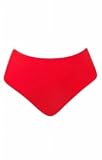 Crimson Solid High Waisted Pant - Women's Swimsuit Plus Size Swimsuit