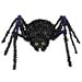 Spider Tinsel 15 1/2in Wreath