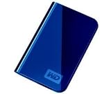 WESTERN DIGITAL - Passport Essential 250 GB USB 2.0 External Hard Drive - blue