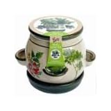 Bulk Savings 359765 Ceramic Grow Pot - Herb- Pack of 6