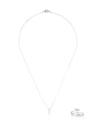 Les minimalistes Conjunto de collar y anillo Elise