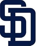 San Diego Padres Full Size Helmet 3M Decal Sticker Navy