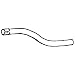 Mercedes Benz 208d 2.3L Jan/1991>June/1995 Exhaust Link Pipe