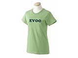 Rachael Ray Ladies Classic Fit EVOO Exclusive Green EVOO T-Shirt Small