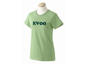 Rachael Ray Ladies Classic Fit EVOO Exclusive Green EVOO T-Shirt Small
