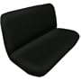 Synthetic Sheep Skin Bench / Rear Seat Cover - Black