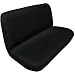 Synthetic Sheep Skin Bench / Rear Seat Cover - Black