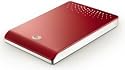 Seagate FreeAgent Go 500 GB USB 2.0 Portable External Hard Drive-Red ST905003FDA2E1-RK